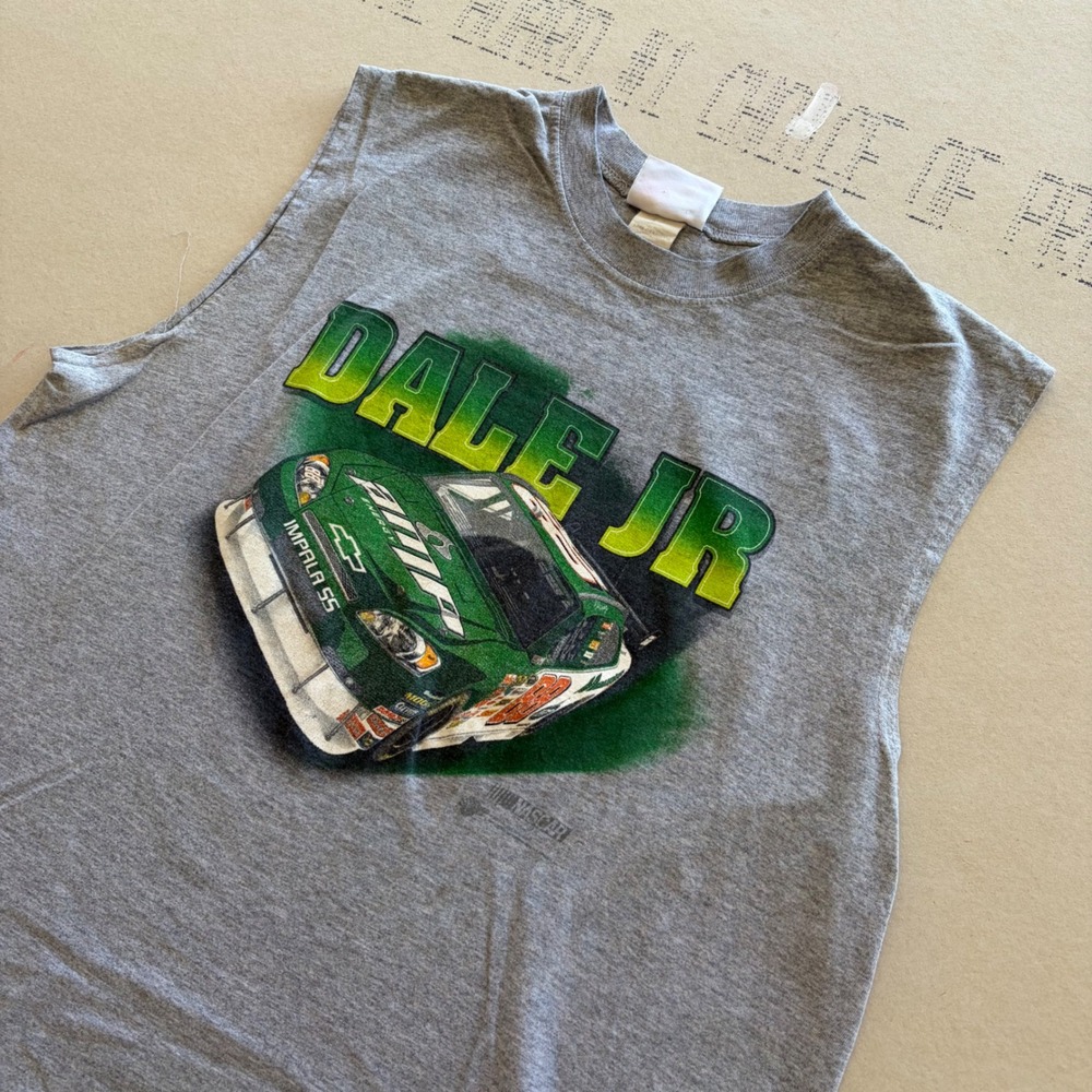 Y2K Winners Circle Dale Jr NASCAR Sleeveless T-shirt